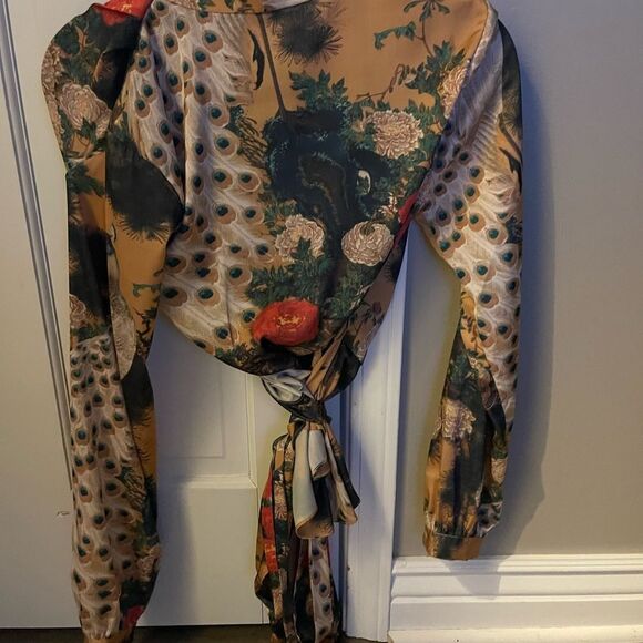PatBO long sleeve blouse. XS - Picture 2 of 2